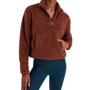 Girlfriend Collective Fleece Oversized Full-Zip Sherpa Jacket